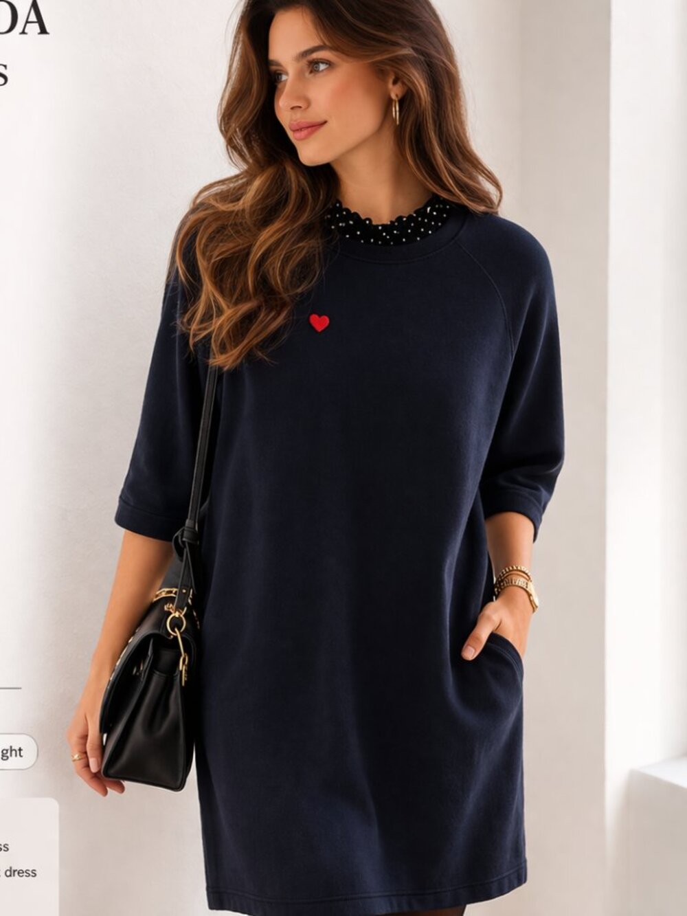 Scotch and Soda Sweater Dress Hearts
